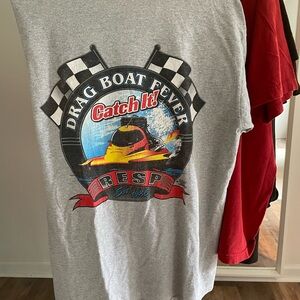 Vintage boat racing tshirt